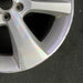 17" LEGACY 13-14 17x7 alloy 6 spoke machined face silver thin spokes Original - Back View
