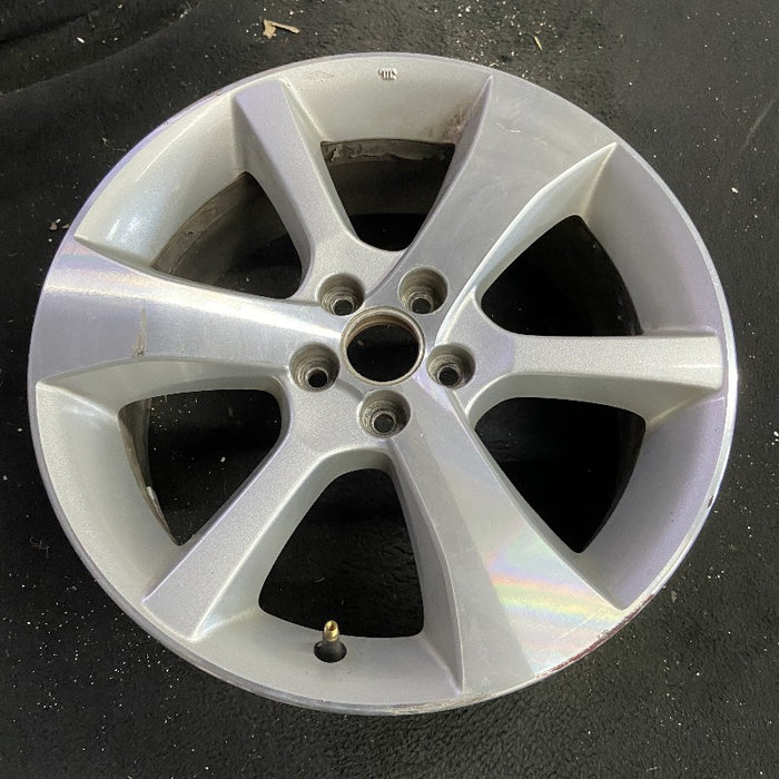 17" LEGACY 13-14 17x7 alloy 6 spoke machined face silver thin spokes Original - View 7