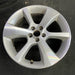 17" LEGACY 13-14 17x7 , 6 spoke, machined face, silver thin spokes Original OEM - Side Profile