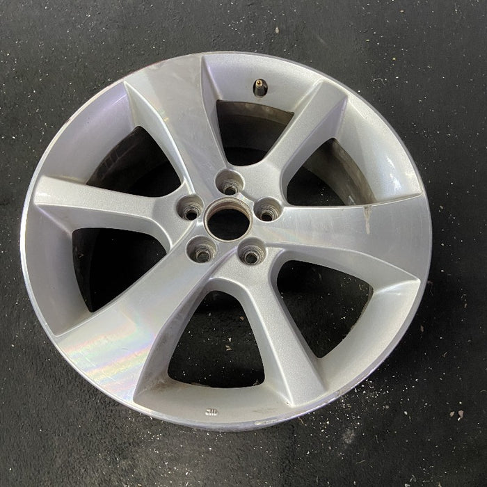 17" LEGACY 13-14 17x7 alloy 6 spoke machined face silver thin spokes Original - View 8