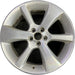 17" LEGACY 13-14 17x7 alloy 6 spoke machined face silver thin spokes Original - Front View