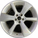 17" LEGACY 13-14 17x7 , 6 spoke, machined face, silver thin spokes Original OEM - Front View