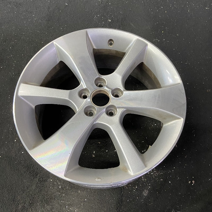 17" LEGACY 13-14 17x7 alloy 6 spoke machined face silver thin spokes Original - View 8
