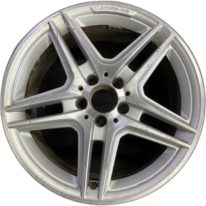 18" MERCEDES E-CLASS 11 212 Type, SW, E550, 18x8 Original OEM Wheel Rim - Front View