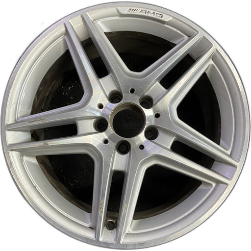18" MERCEDES E-CLASS 11 212 Type, SW, E550, 18x8 Original OEM Wheel Rim - Front View