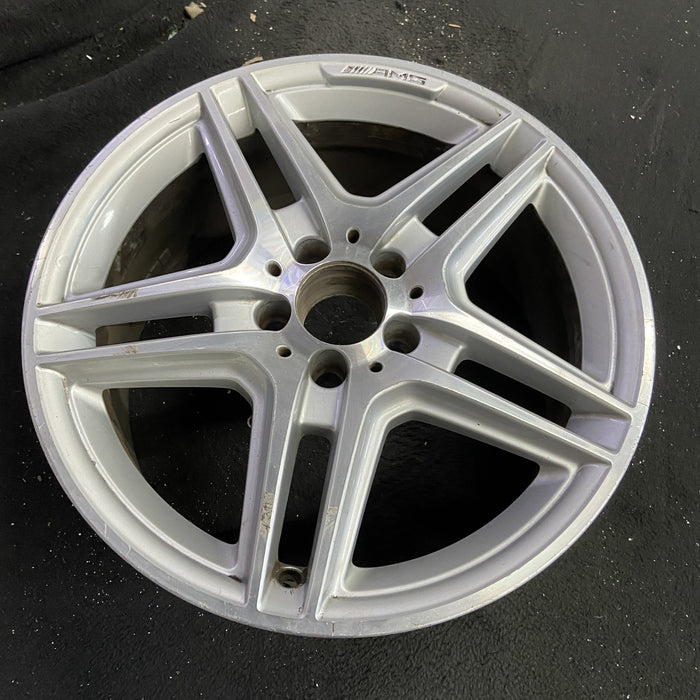 18" MERCEDES E-CLASS 11 212 Type, SW, E550, 18x8 Original OEM Wheel Rim - Side Profile