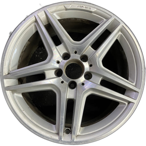 18" MERCEDES E-CLASS 11 207 Type, Cpe, E550, 18x8.5 Original OEM Wheel Rim - Front View