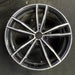 19" BMW 230i 22 19x8.5, , double spoke Original OEM Wheel Rim - Side Profile