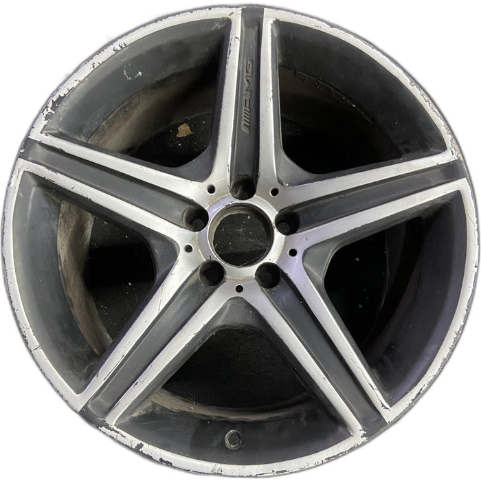 18" MERCEDES CLS-CLASS 08 219 Type; CLS550, 18x9.5, 5 spoke Original OEM Wheel - Front View