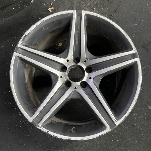 18" MERCEDES CLS-CLASS 08 219 Type; CLS550, 18x9.5, 5 spoke Original OEM Wheel - Angle View