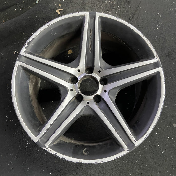 18" MERCEDES CLS-CLASS 08 219 Type; CLS550, 18x9.5, 5 spoke Original OEM Wheel - Angle View