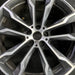 20" BMW X3 18-20 20x9.5 alloy rear 5 spoke Y spoke design Original OEM Wheel Rim - Angle View