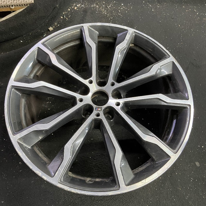 20" BMW X3 18-20 20x9.5 alloy rear 5 spoke Y spoke design Original OEM Wheel Rim - View 7