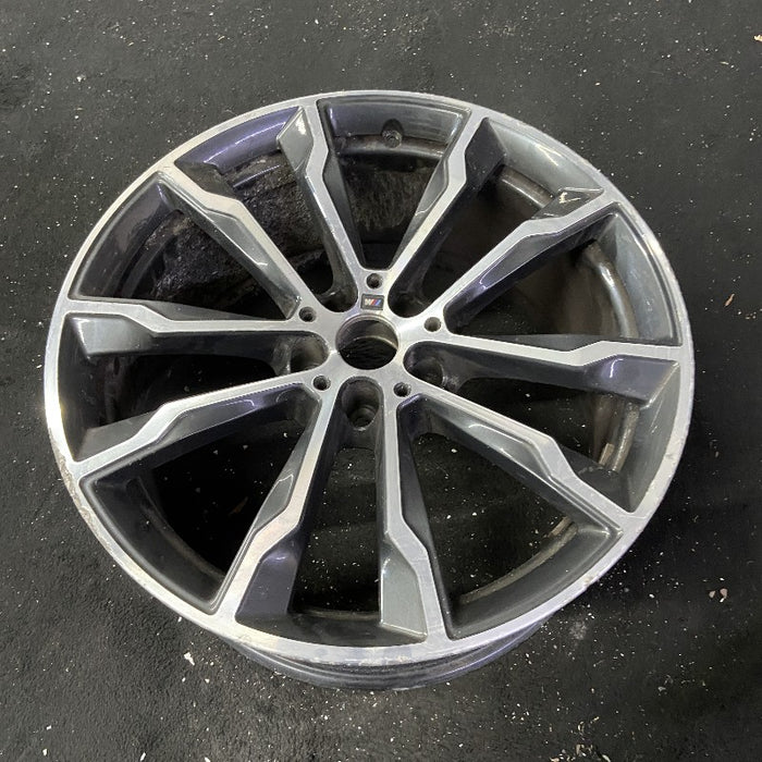 20" BMW X3 18-20 20x9.5 alloy rear 5 spoke Y spoke design Original OEM Wheel Rim - View 8