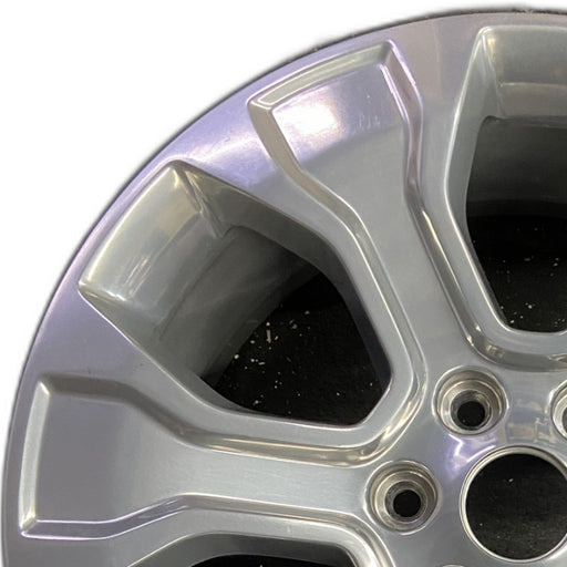 20" FORD F150 PICKUP 21-23 20x8.5 6 spoke polished Original OEM Wheel Rim - Angle View
