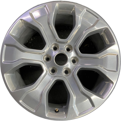 20" FORD F150 PICKUP 21-23 20x8.5 6 spoke polished Original OEM Wheel Rim - Front View