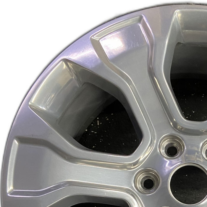 20" FORD F150 PICKUP 21-23 20x8.5 6 spoke polished Original OEM Wheel Rim - Angle View