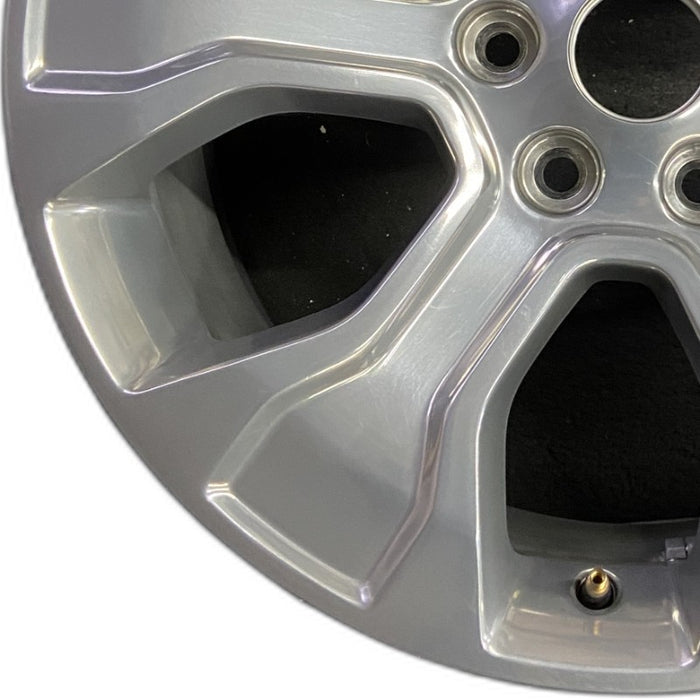 20" FORD F150 PICKUP 21-23 20x8.5 6 spoke polished Original OEM Wheel Rim - Back View