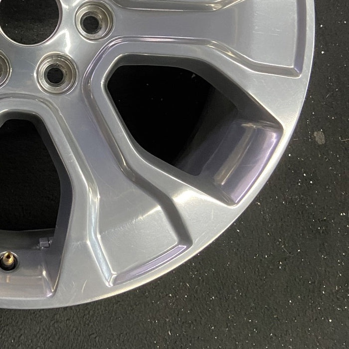 20" FORD F150 PICKUP 21-23 20x8.5 6 spoke polished Original OEM Wheel Rim - Back View