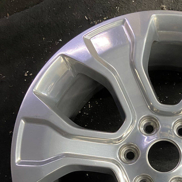 20" FORD F150 PICKUP 21-23 20x8.5 6 spoke polished Original OEM Wheel Rim - Side Profile