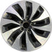 17" ACCORD 14 17x7.5 , 10 spoke, w/machined face, black accent Original OEM - Front View
