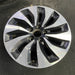 17" ACCORD 14 17x7.5 , 10 spoke, w/machined face, black accent Original OEM - Side Profile