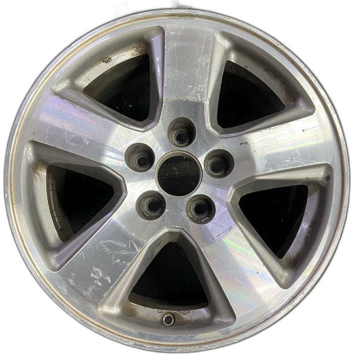 17" PILOT 09-11 17x7.5, alloy, 5 spoke Original OEM Wheel Rim - Front View