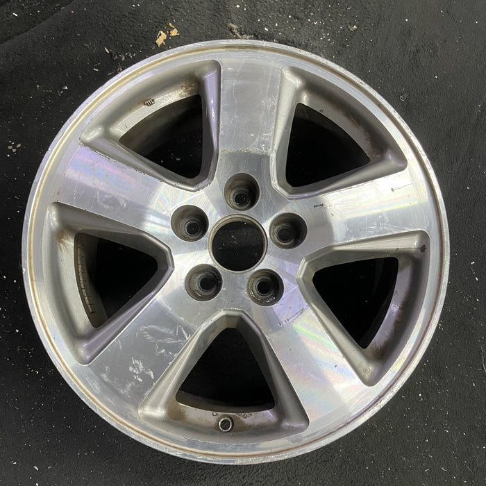 17" PILOT 09-11 17x7.5, alloy, 5 spoke Original OEM Wheel Rim - Angle View