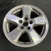 17" PILOT 09-11 17x7.5, alloy, 5 spoke Original OEM Wheel Rim - Side Profile