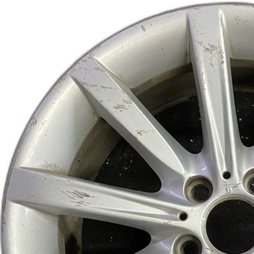18" BMW 528i 11-16 18x8 alloy 10 spoke frt rear alternating spoke silver - Angle View