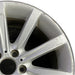 18" BMW 528i 11-16 18x8 alloy 10 spoke frt rear alternating spoke silver - Side Profile