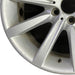18" BMW 528i 11-16 18x8 alloy 10 spoke frt rear alternating spoke silver - Back View