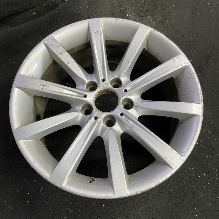 18" BMW 528i 11-16 18x8 alloy 10 spoke frt rear alternating spoke silver - View 7