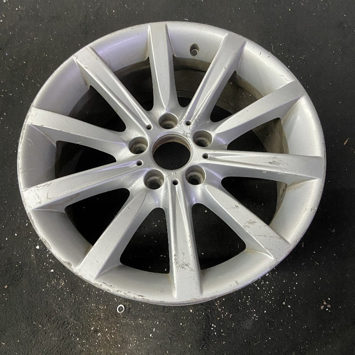 18" BMW 528i 11-16 18x8 alloy 10 spoke frt rear alternating spoke silver - View 8