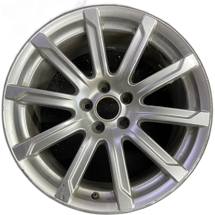 18" AUDI A5 10-14 18x8.5 , 10 spoke, straight spoke Original OEM Wheel Rim - Front View