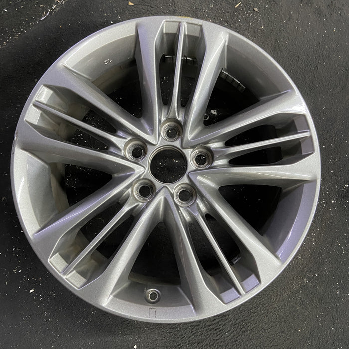 17" CAMRY 15-17 17x7 , 15 spoke Original OEM Wheel Rim - Angle View