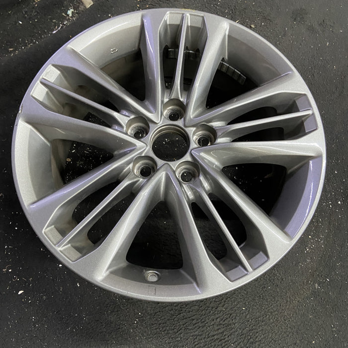 17" CAMRY 15-17 17x7 , 15 spoke Original OEM Wheel Rim - Side Profile
