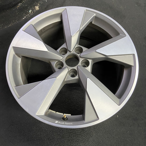 19" AUDI Q5 22-25 19x8 , , single spoke Original OEM Wheel Rim - Angle View