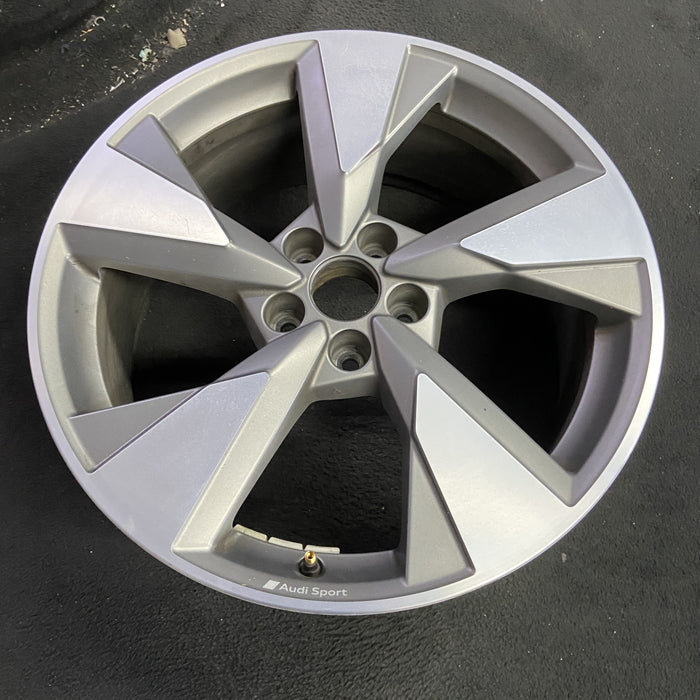 19" AUDI Q5 22-25 19x8 , , single spoke Original OEM Wheel Rim - Angle View