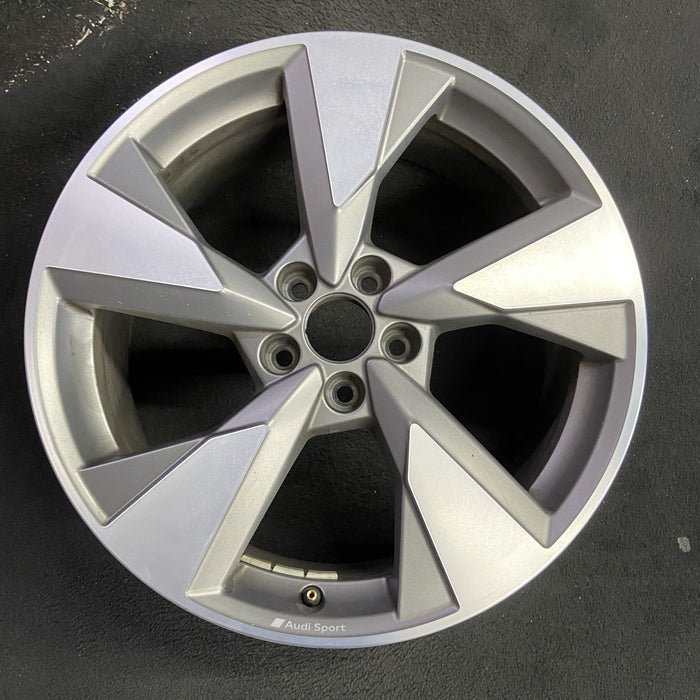 19" AUDI Q5 22-25 19x8 , , single spoke Original OEM Wheel Rim - Side Profile