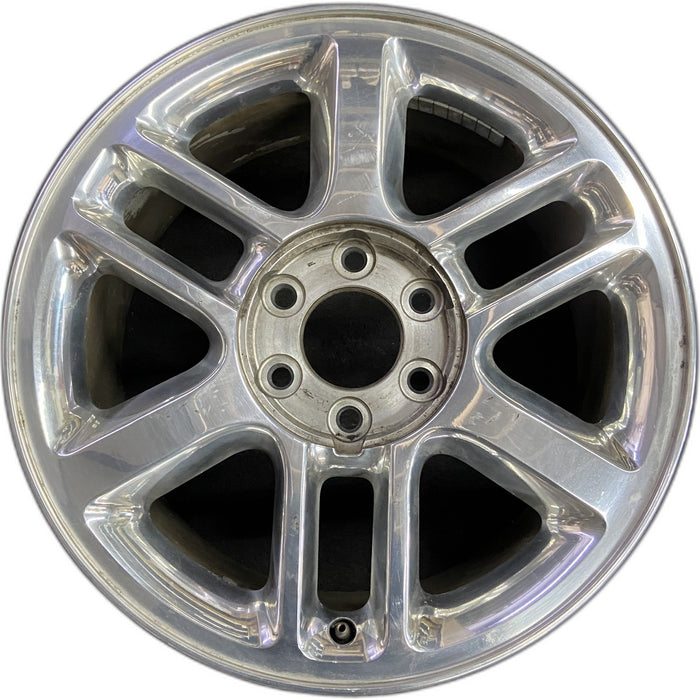 18" ENVOY 06-09 18x8, 9 spoke Original OEM Wheel Rim - Front View
