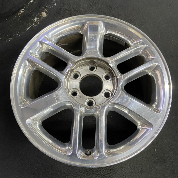 18" ENVOY 06-09 18x8, 9 spoke Original OEM Wheel Rim - Side Profile