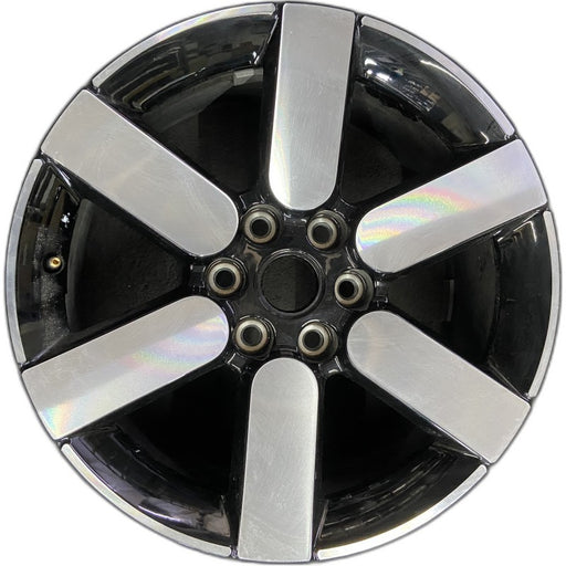 19" PROLOGUE 24-25 19x8.5 6 spoke machined face with black pockets Original OEM - Front View