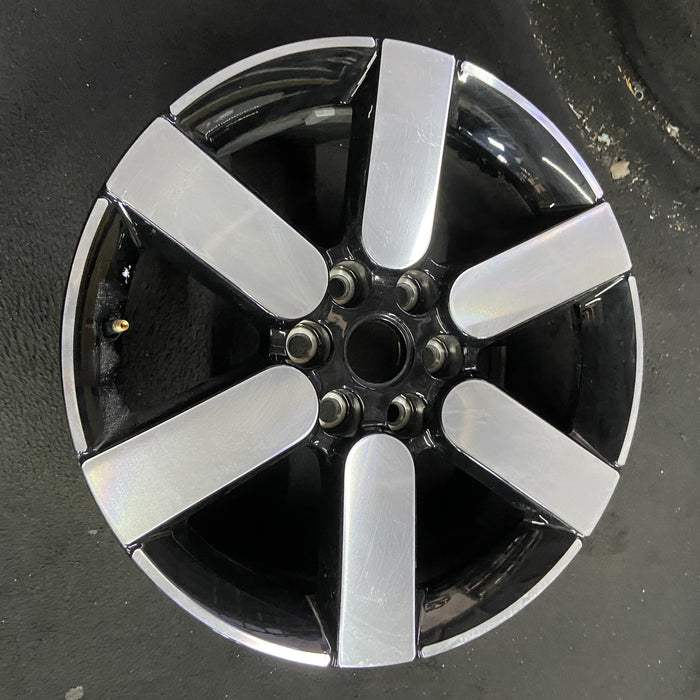 19" PROLOGUE 24-25 19x8.5 , machined face with black pockets Original OEM Wheel - Side Profile