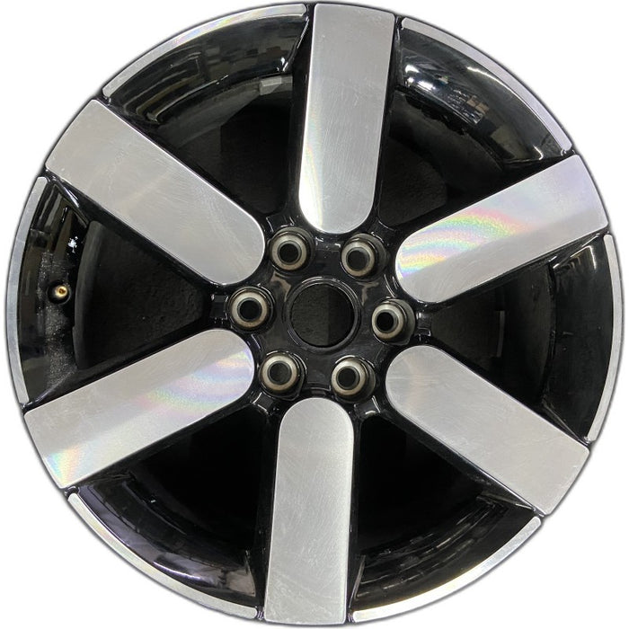 19" PROLOGUE 24-25 19x8.5 6 spoke machined face with black pockets Original OEM - Front View