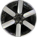 19" PROLOGUE 24-25 19x8.5 6 spoke machined face with black pockets Original OEM - Front View