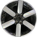 19" PROLOGUE 24-25 19x8.5 , machined face with black pockets Original OEM Wheel - Front View