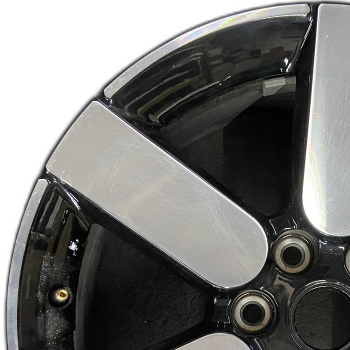 19" PROLOGUE 24-25 19x8.5 6 spoke machined face with black pockets Original OEM - Angle View