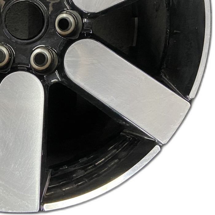 19" PROLOGUE 24-25 19x8.5 6 spoke machined face with black pockets Original OEM - Close-Up Detail