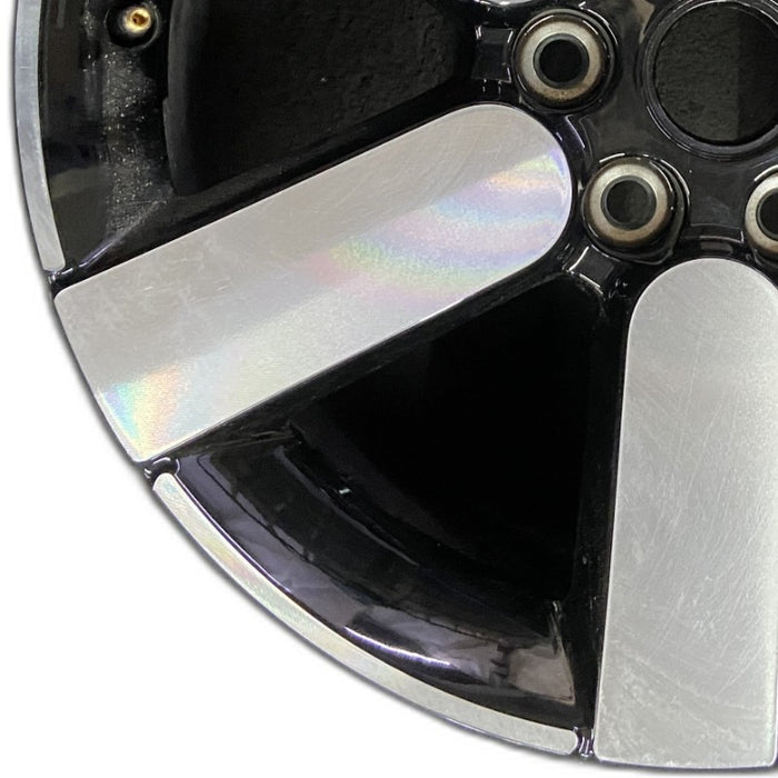 19" PROLOGUE 24-25 19x8.5 6 spoke machined face with black pockets Original OEM - Back View